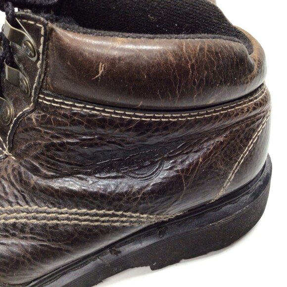 Dr. Martens Boots Y2K Brown Hiking Made in England Leather - Picture 3 of 14